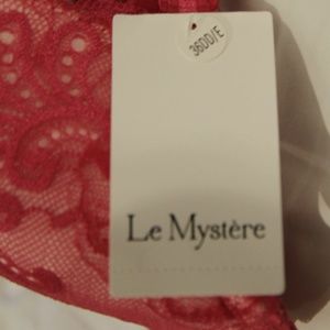 Le Mystere Intimates & Sleepwear - Le Mystere Pink Floral Lace Bra Le Mystere Intimates & Sleepwear - Le Mystere Pink Floral Lace Bra